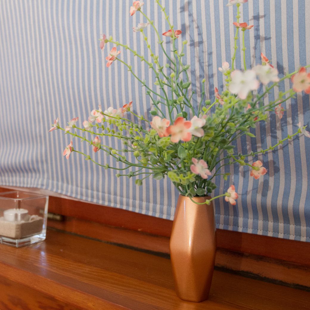 liebevolle Dekoration im Schlafzimmer