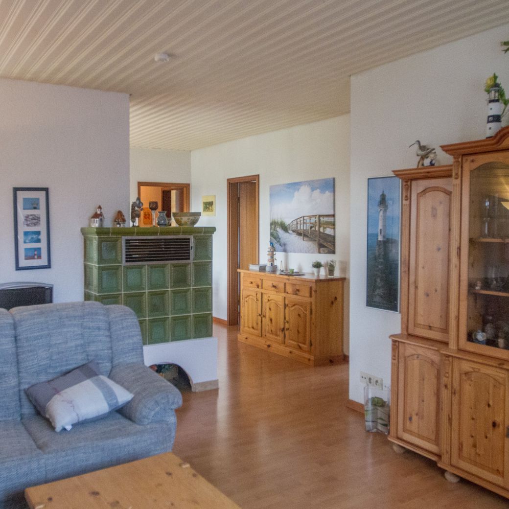 Blick quer durch das Apartment